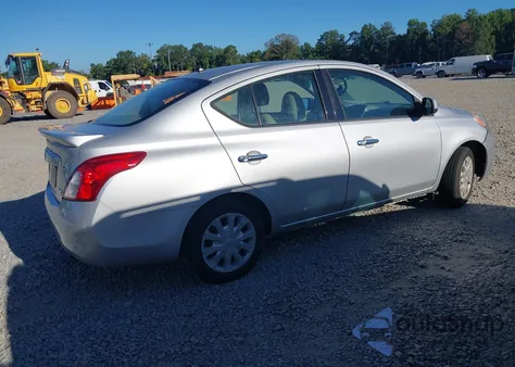 2014 Nissan Versa 1.6 Sv z USA, uszkodzony, nr VIN 3N1CN7AP2EL803411